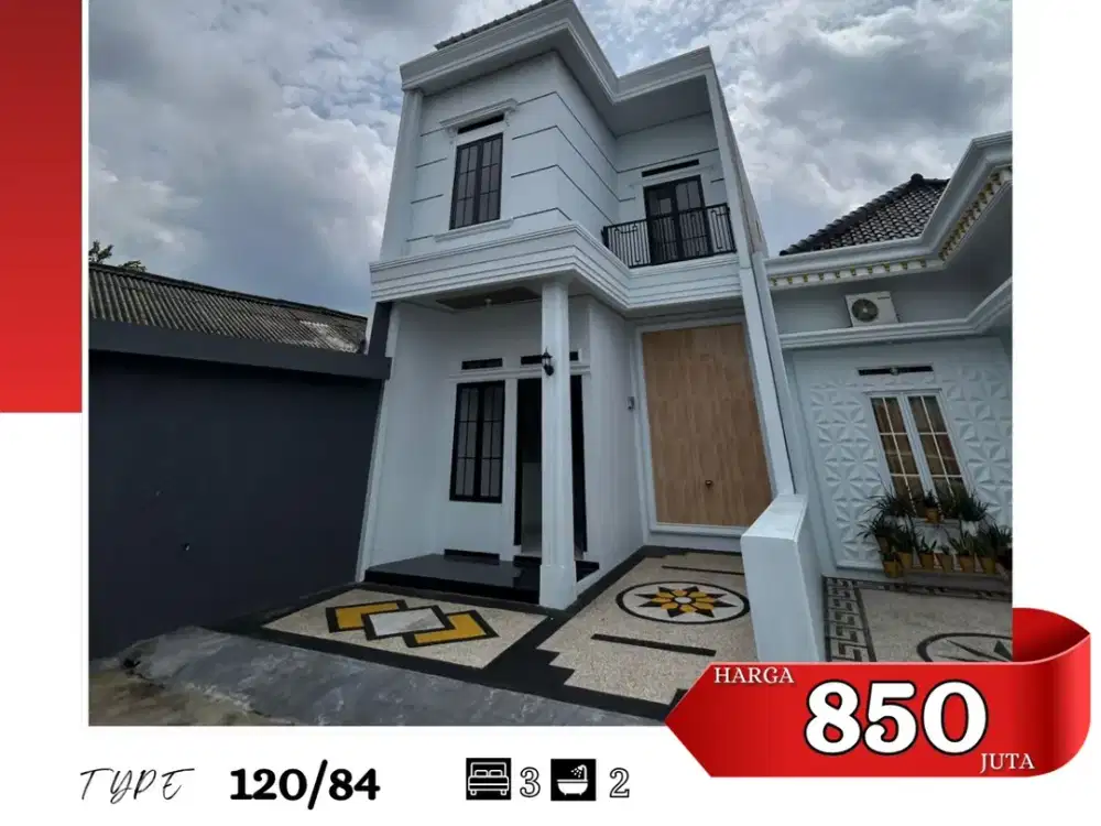 Rumah Komersial 2 Lantai Strategis Tengah Kota Dekat CIPLAZZ Rajabasa, Bandar Lampung