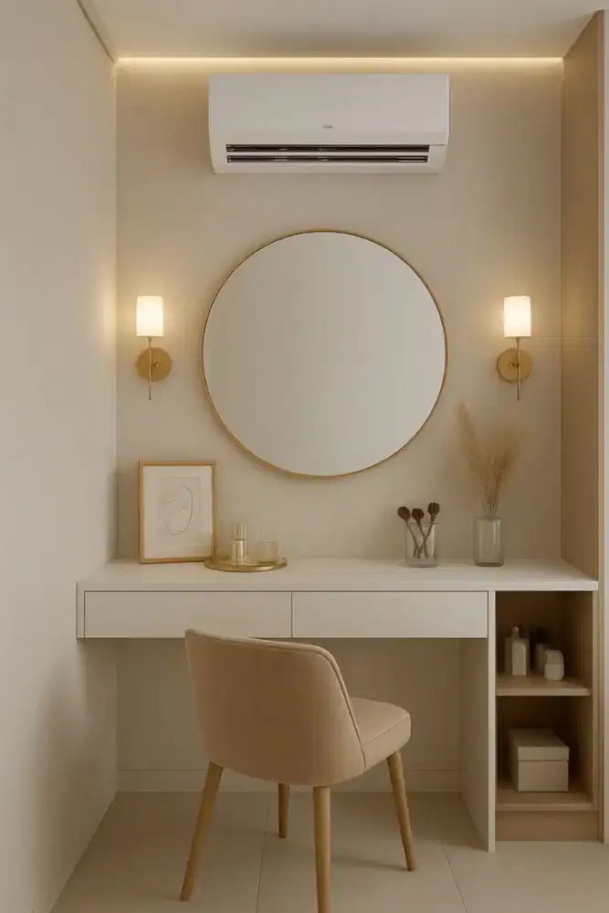 Meja rias minimalis
