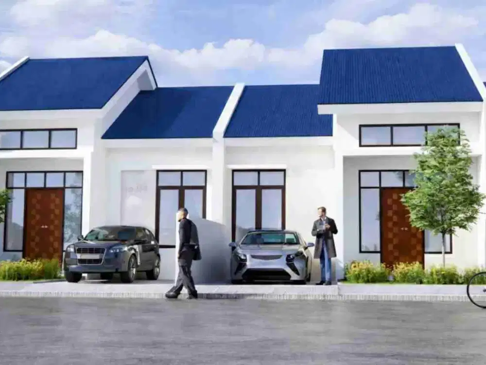 Rumah baru murah sistem cluster dkt UNISMUH UNM pettarani
