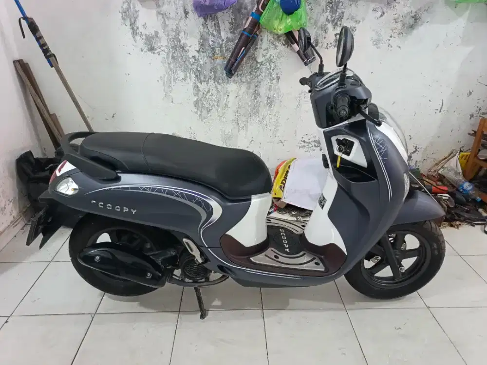 Jual beli scoopy th 2025 samping kompelik Andika hairi motor bjm