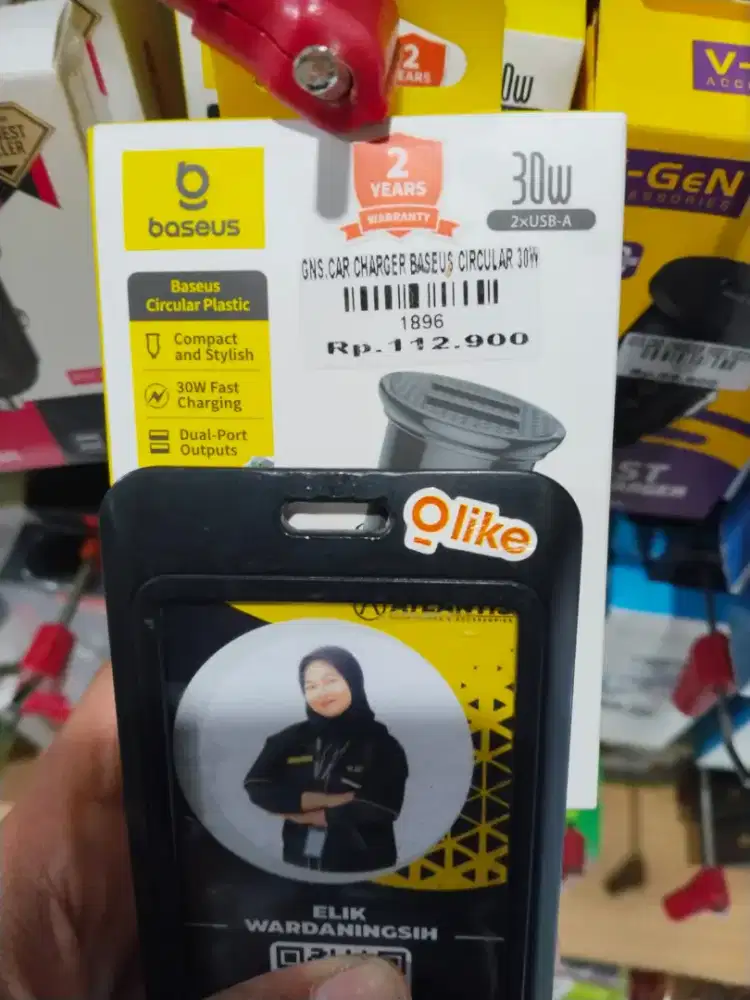 Car charger baseus circular