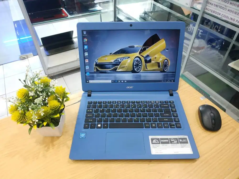 JUAL LAPTOP ACER ASPIRE ES1-432 CELERON RAM 2GB HDD 500GB