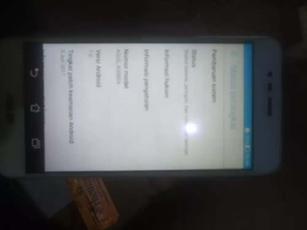 Asus XO08DA / Zenfone max 3. Ram 2/16 gb