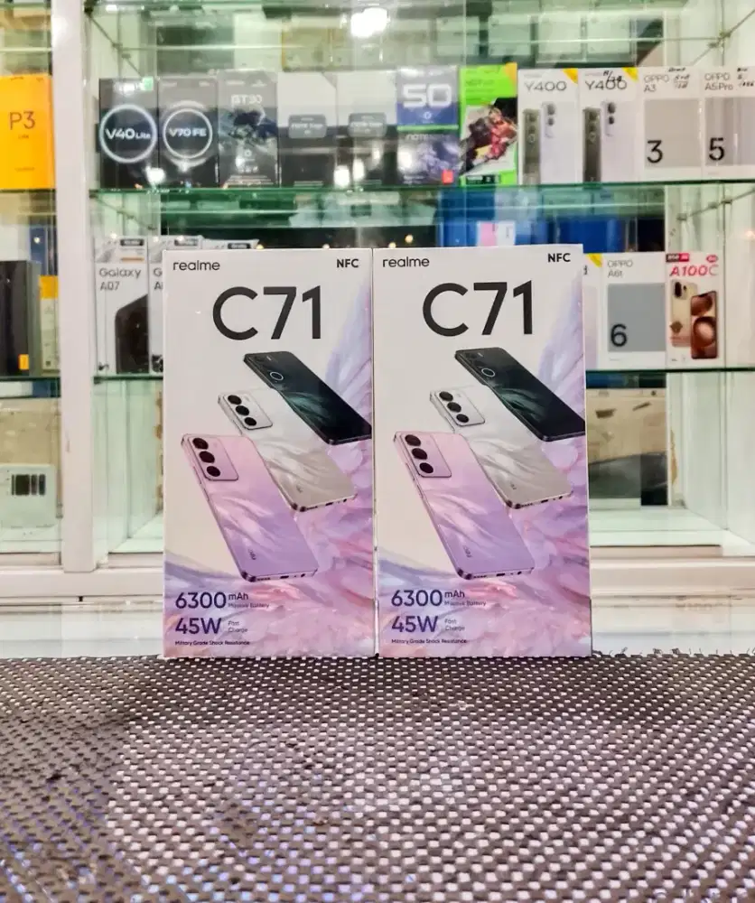 BARU..REALME C71 RAM 6+6/128 SEGEL/GARANSI RESMI.