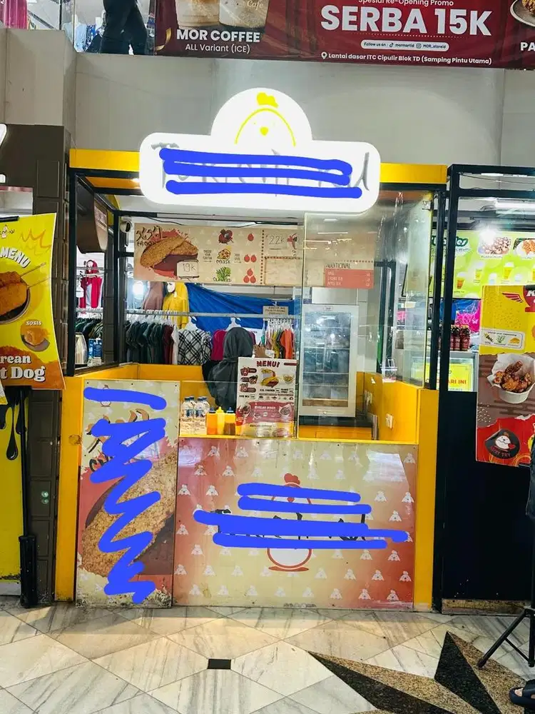 Gerobak / booth DIJUAL CEPAT