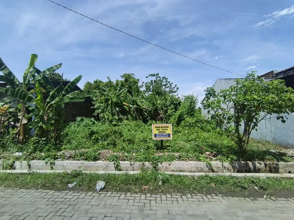 Di Jual Tanah Strategis, padat penduduk dekat dengan keramaian