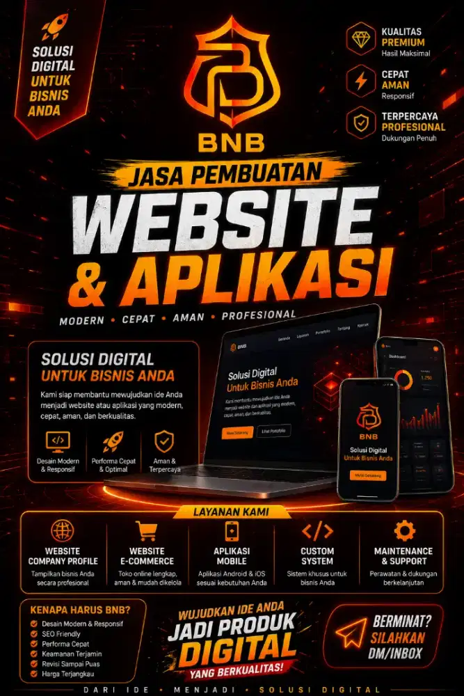 JASA PEMBUATAN WEBSITE APLIKASI