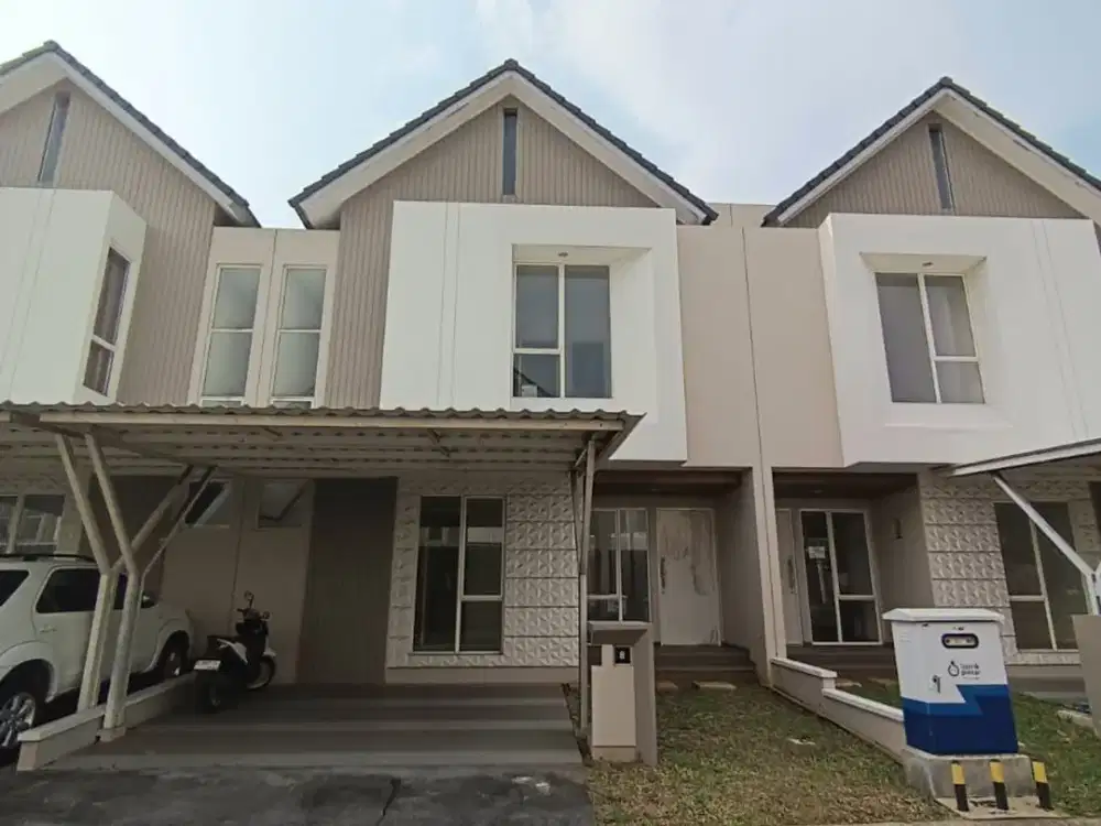 Rumah Siap Huni Cluster Catriona Survana Sutera - LT 100 m², SHM, Harga Rp1,6 M Nego