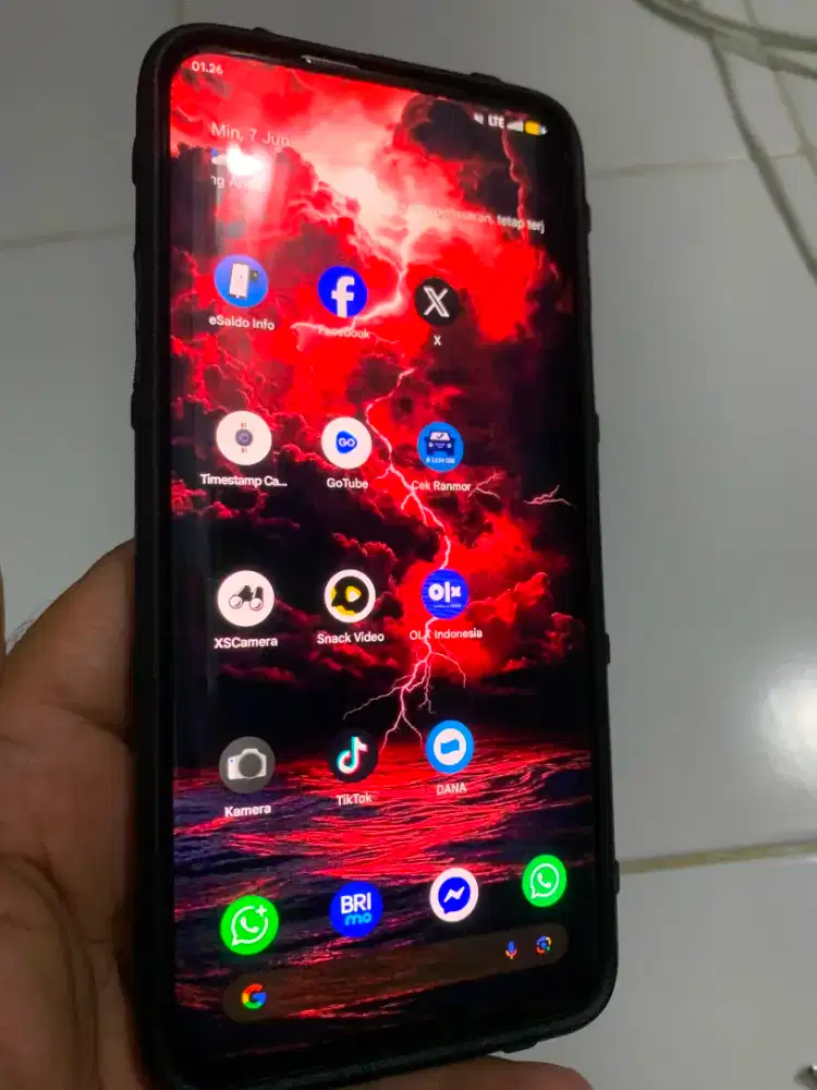 one plus 7pro ram 8/256 snapdragon 855  mantan flaship no minus