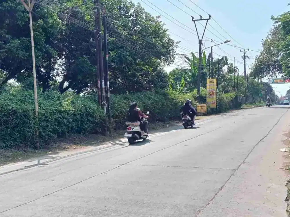 Tanah 8000 dekat akses tol Burangkeng Tamansari Setu kab bekasi
