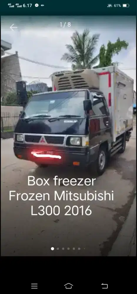 Freezer box Frozen suhu -20 berikut mobilnya