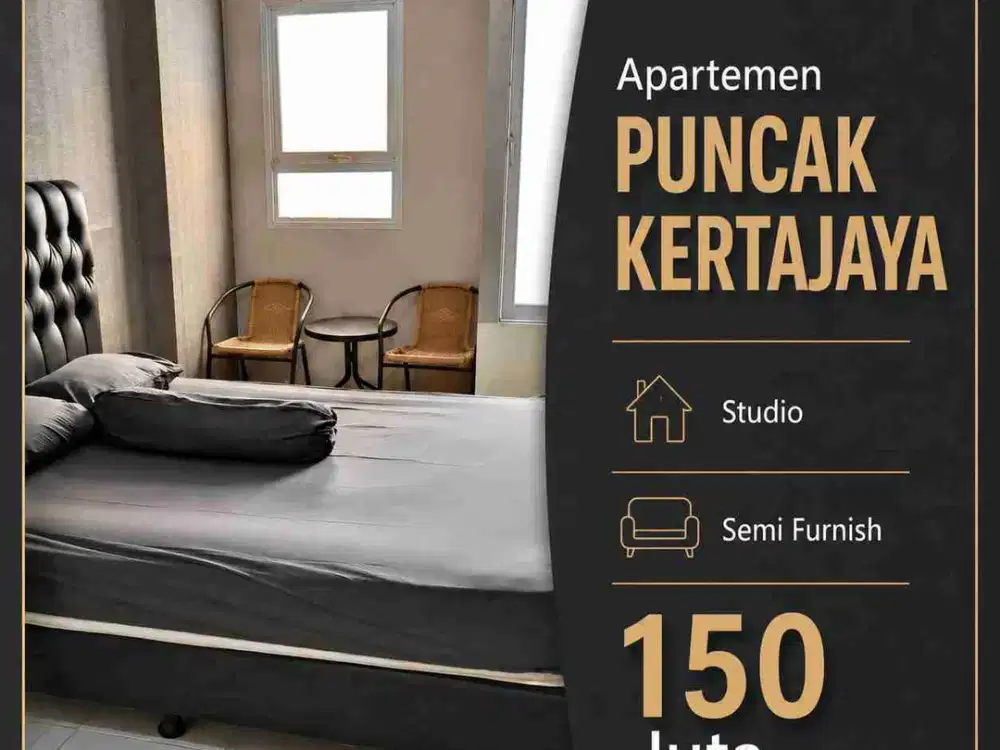 Termurah‼️Apartemen Puncak Kertajaya dekat ITS