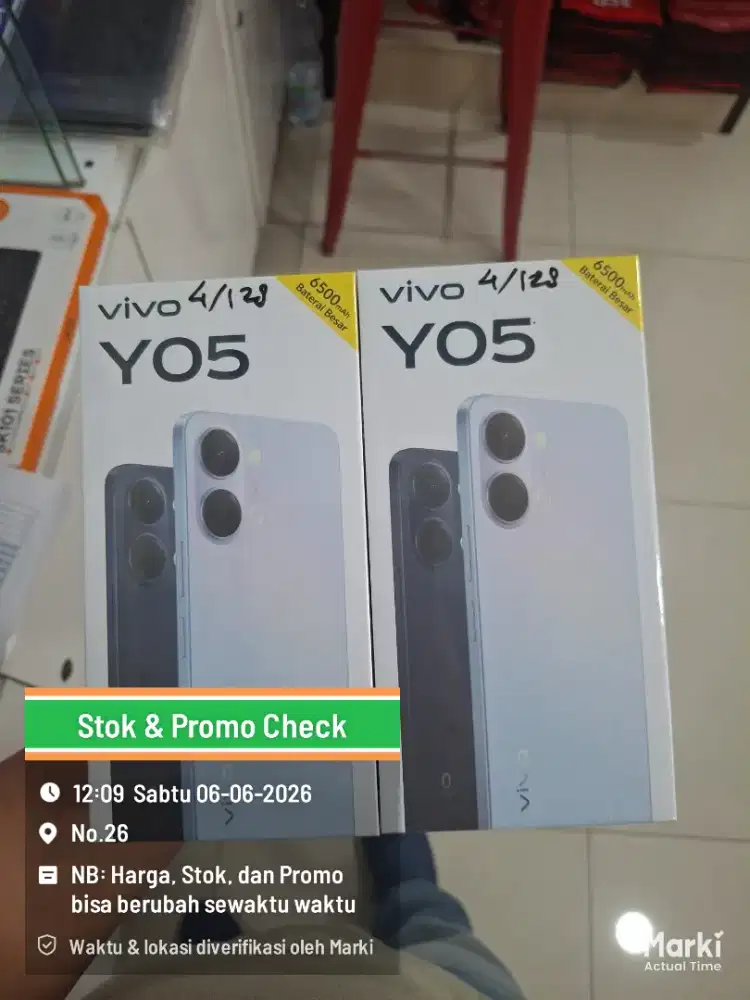 NEW VIVO Y05 SERIES. PROMO HP 2 JTAN. GARANSI RESMI