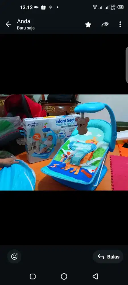 Kursi bayi mulai umur 0 bulan