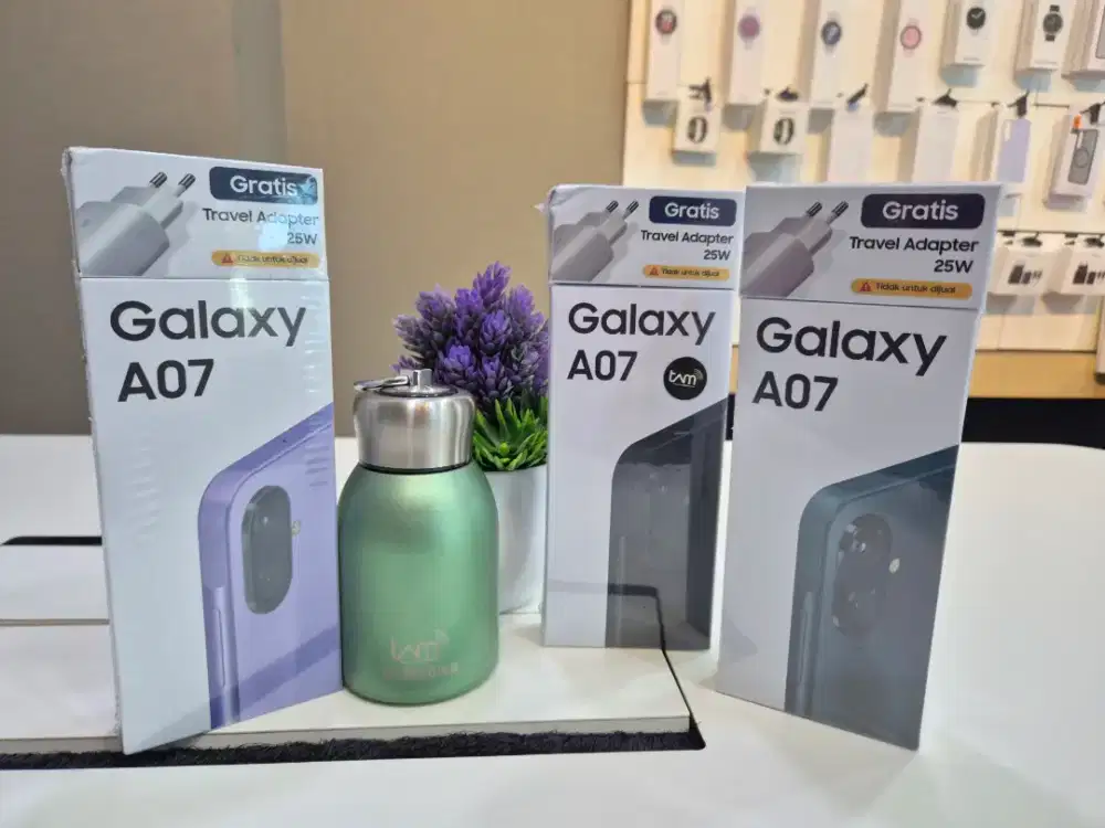 SAMSUNG A07 CUMA 1JUTAAN FREE AKSESORIS LAIN
