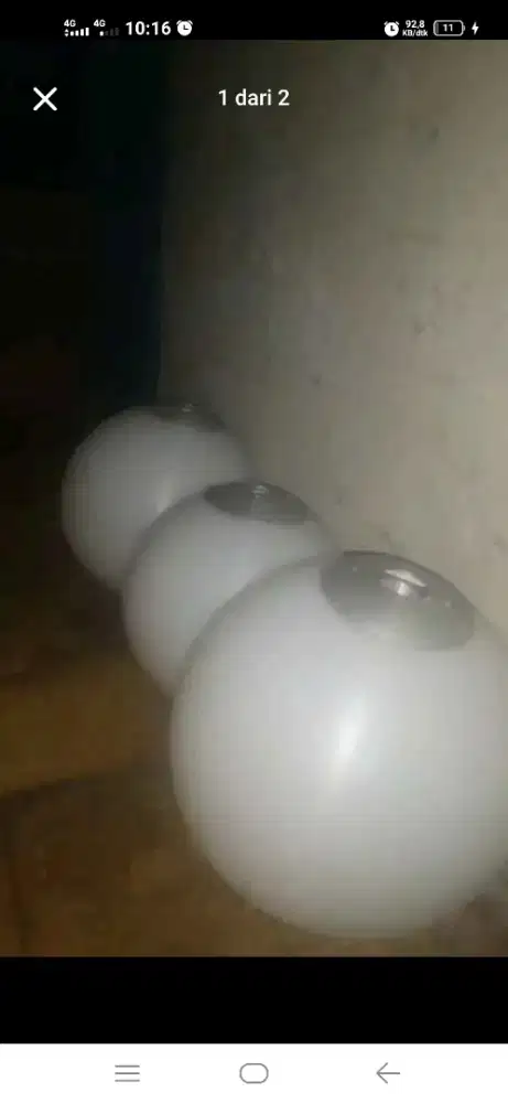 Lampu taman polytheline