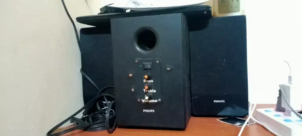 Dijual speaker Philips 2.1 pasif no bluetooth