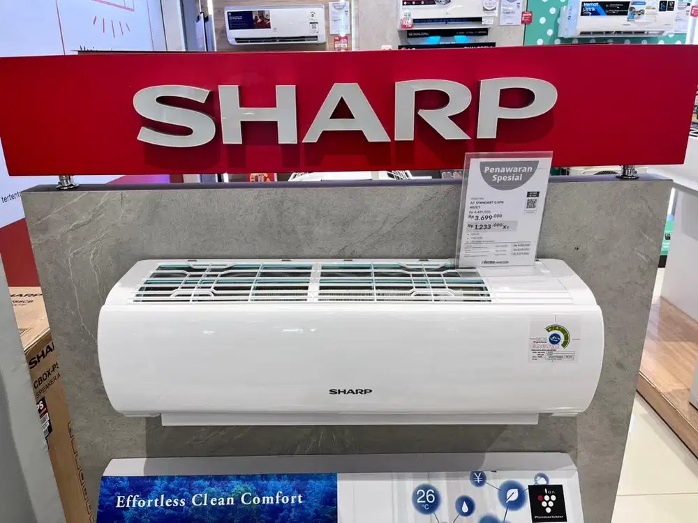 cicilan ac sharp standart 0.5Pk