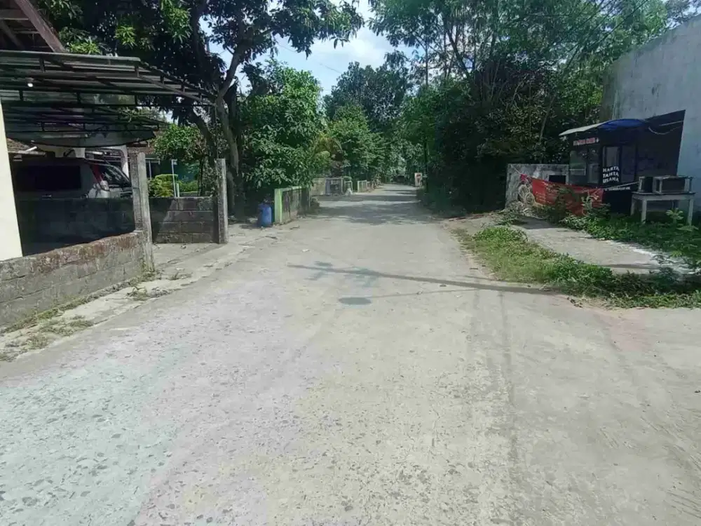 DIJUAL TANAH STRATEGIS TIMUR PEMANCINGAN KADISOKA DEKAT CANDI SAMBISARI KALASAN