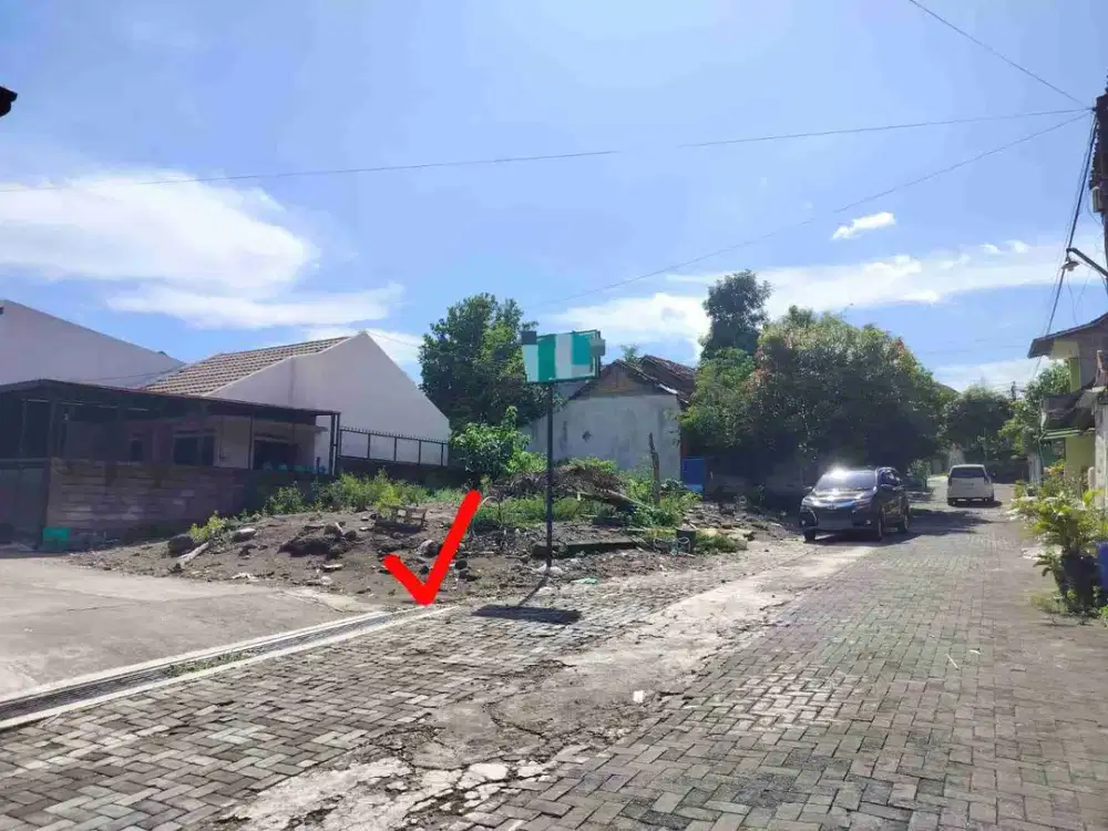 DIJUAL TANAH PEKARANGAN DALAM PERUMAHAN DEKAT KAMPUS UNRIYO, STADION MAGUWOHARJO