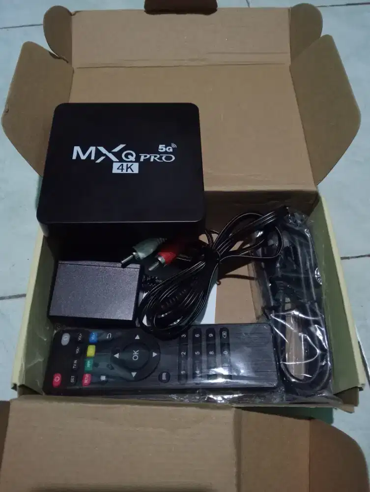 Android TV box MX pro 4k 5G