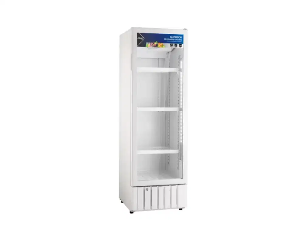 AQUA SHOWCASE COOLER 250 L WHITE