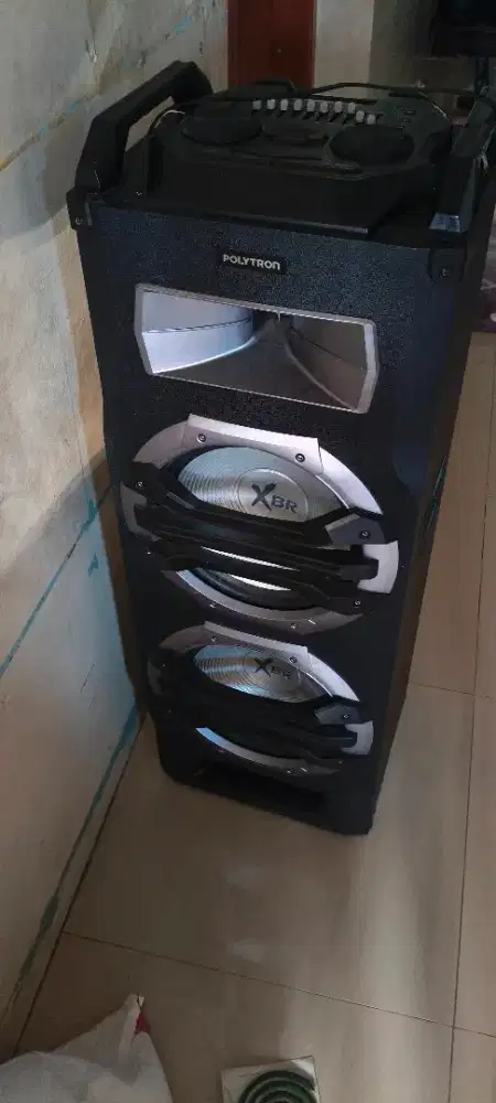 Speaker politron 12x2 in. Lengkap mic masih jos utuh 2.