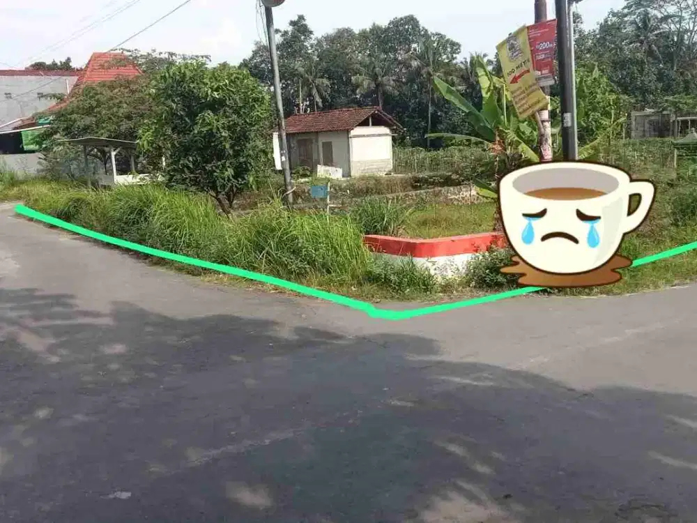 DIJUAL TANAH PEKARANGAN SELATAN PAWON MBAH GITO