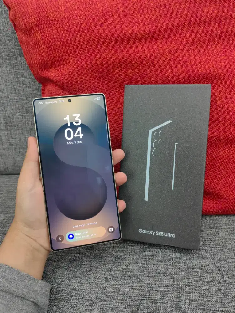 Samsung S25 Ultra 12/256 Fulset ori resmi sein no minus mulus garansi