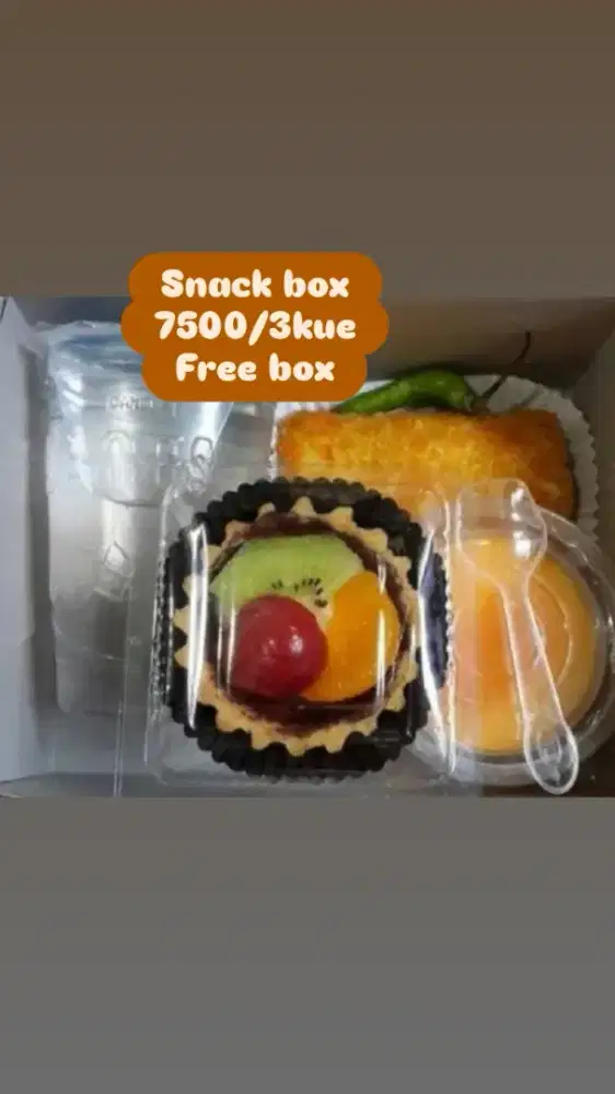 Snack box 7500 isi 3 free box