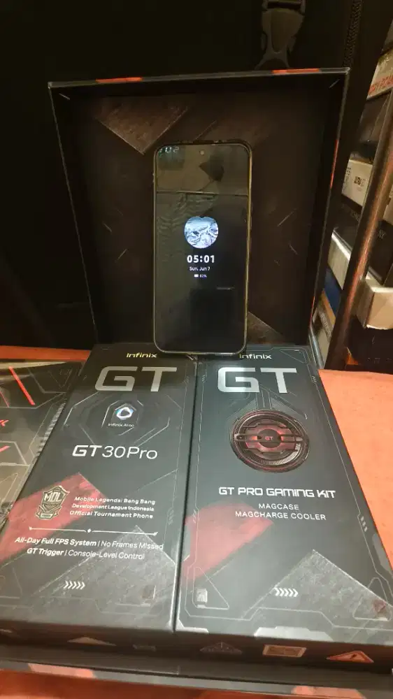Infinix GT 30 PRO 24/512 GB Mulus Fullset free gift box & joystick