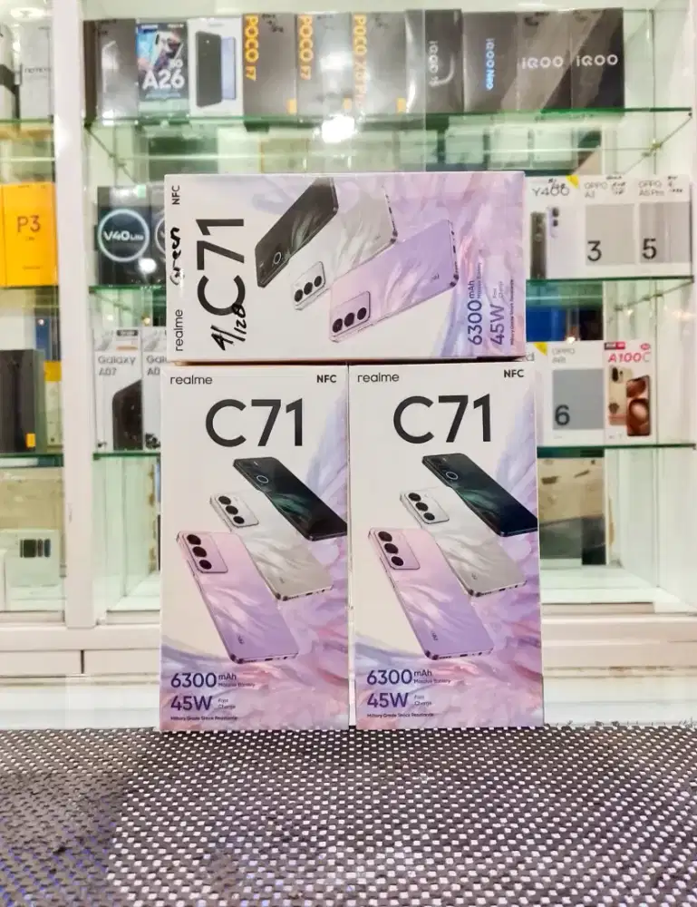 BARU..REALME C71 RAM 4+4/128 SEGEL/GARANSI RESMI.