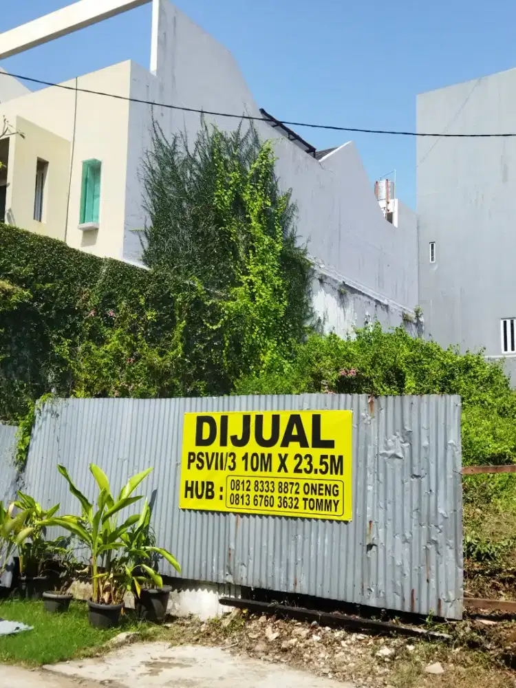 Tanah kavling Pluit sakti VII