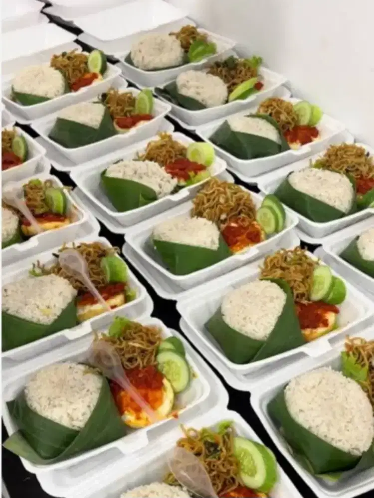 Nasi uduk box murah meriah untuk acara apapun