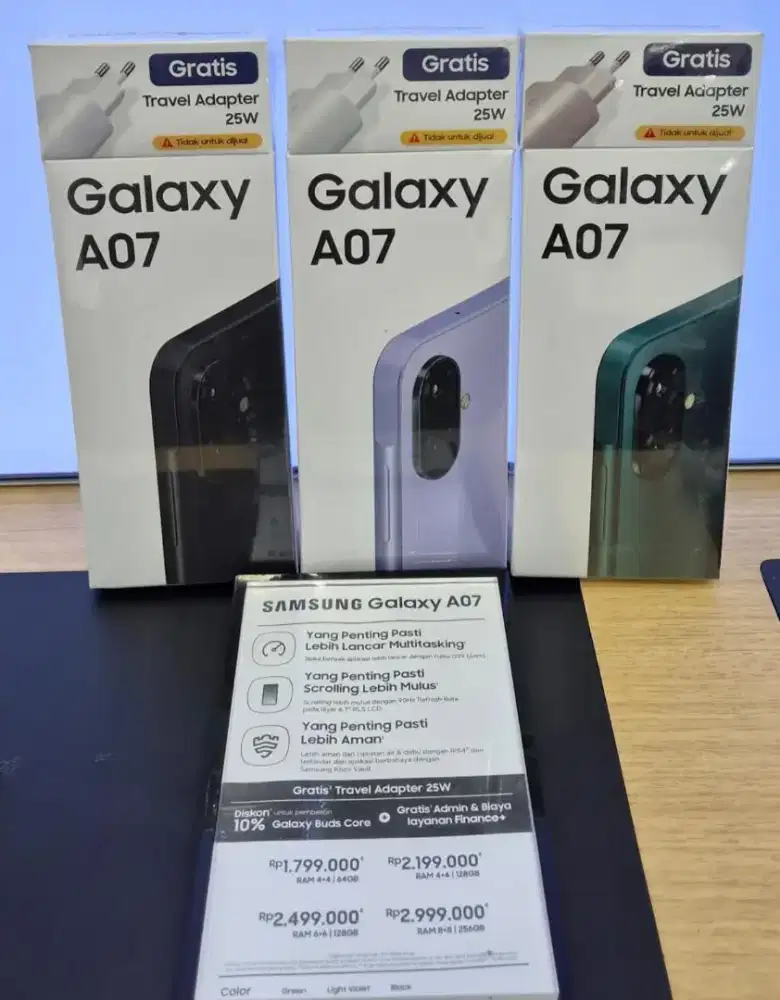Samsung A07 all variant