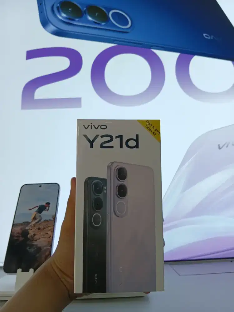 VIVO Y21D 8/128GB PURPLE & BLACK