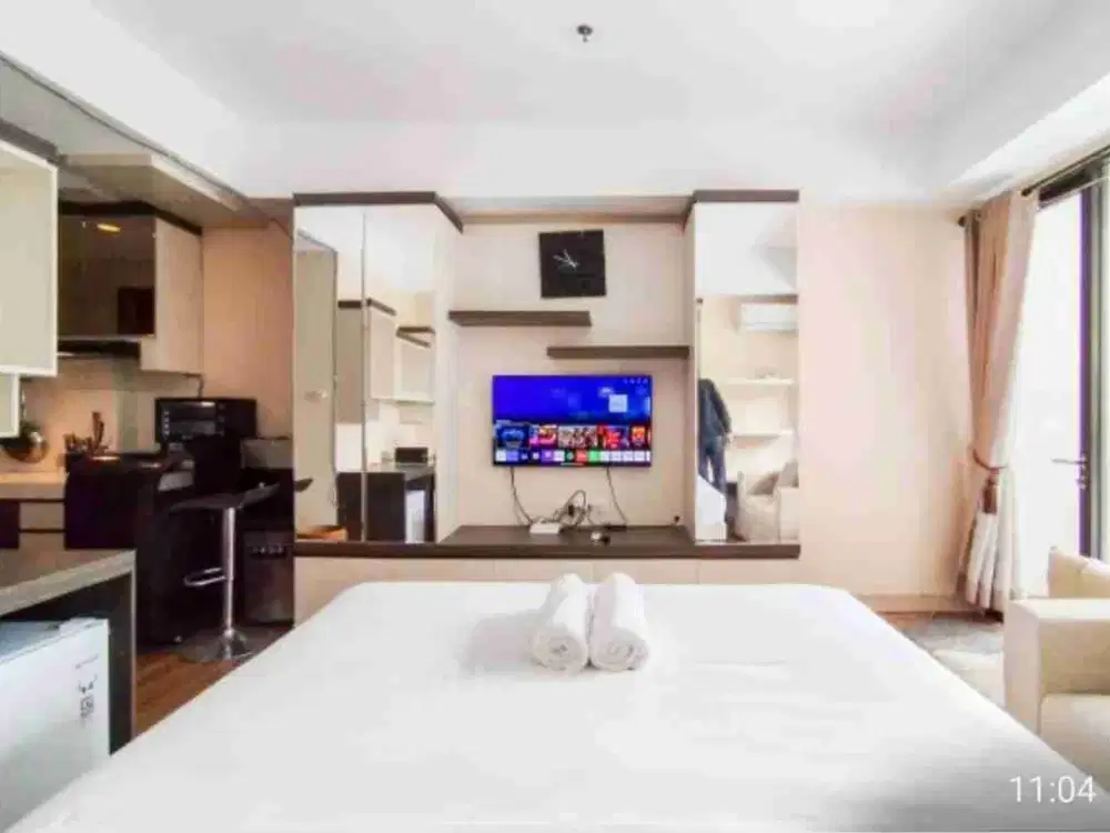 termurah! apartemen beverly dago studio furnish bandung utara