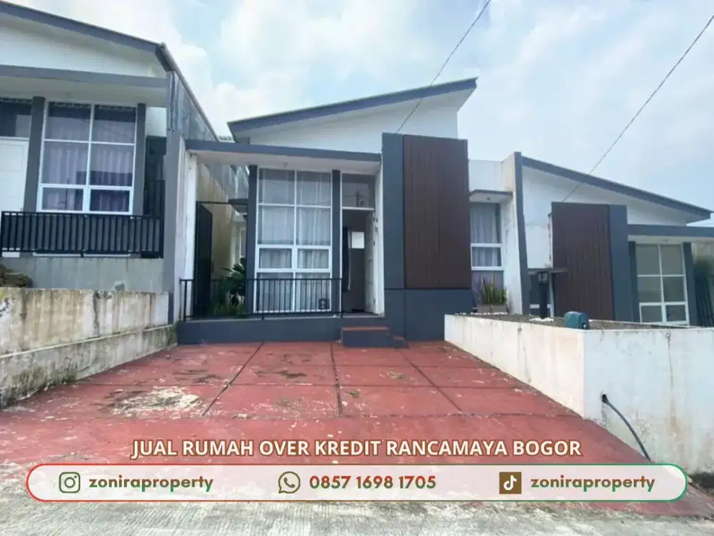 Jual Over Kredit 59 JT Rumah Luas 112 di Rancamaya Bogor dkt Tol Caringin Utama - Bocimi