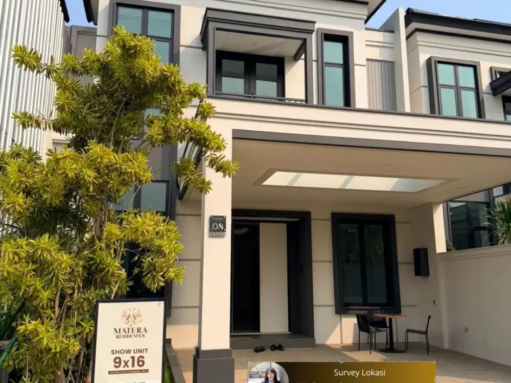 rumah Terlaris Matera Signature type 9x16, sisa 3 unit terakhir