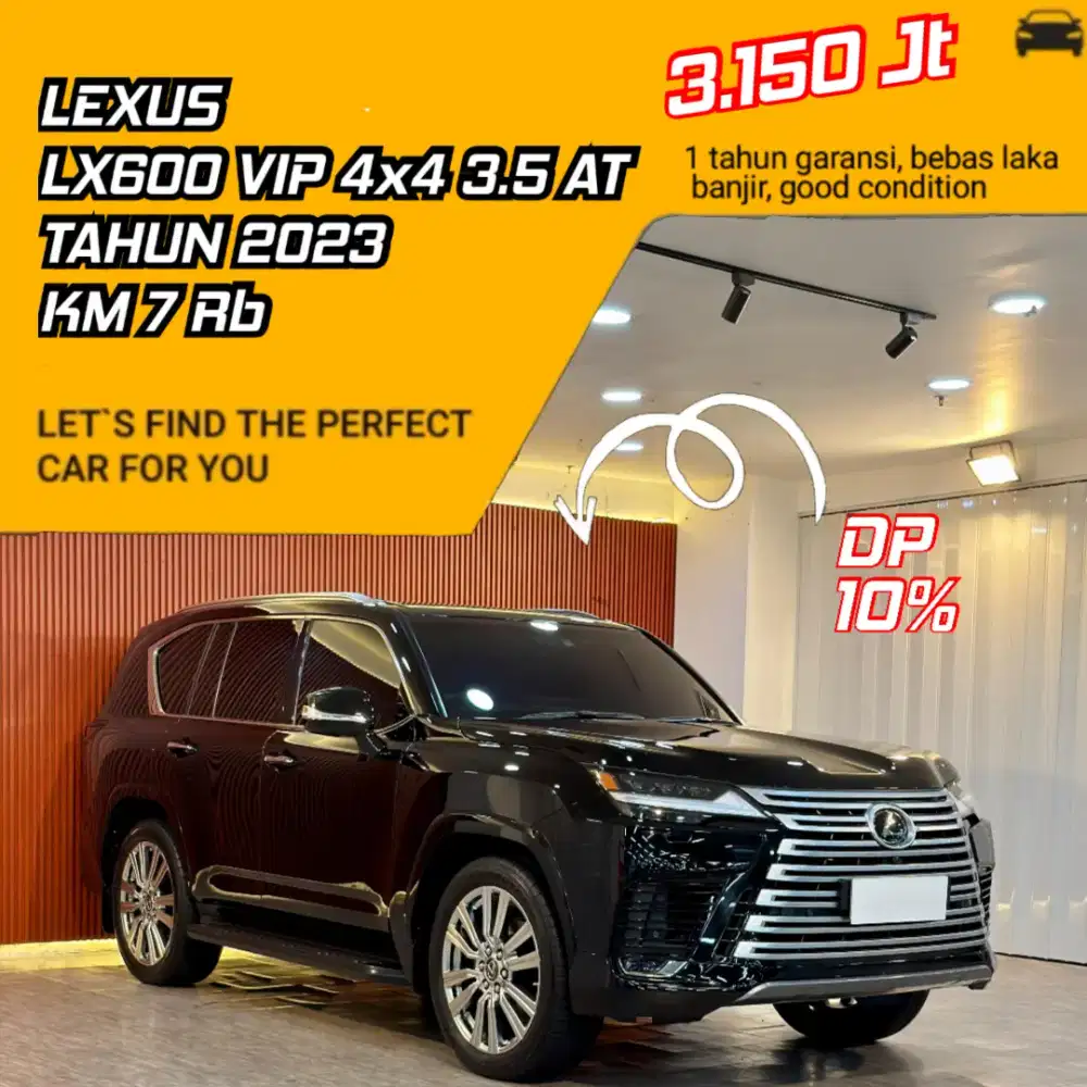 Lexus LX600 VIP 4 Seater 3.5 AT Tahun 2023