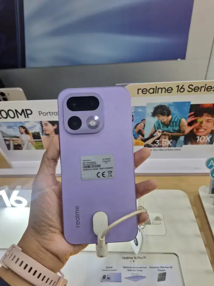 REALME 16PRO+ 5G TERBARU GARANSI 1TAHUN