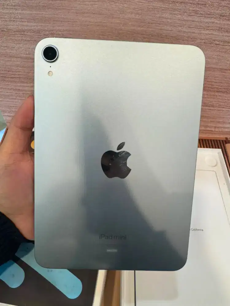 Apple iPad Mini 7 128GB Blue Garansi iBox 12/07/26
