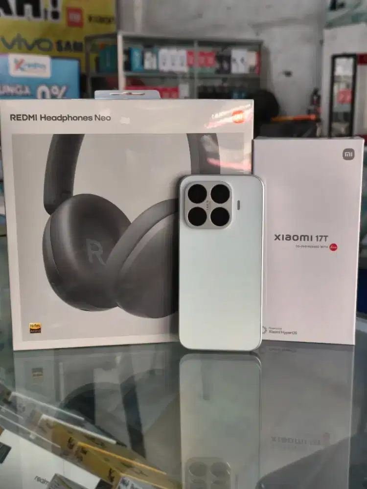 Xiaomi 17T 12/512GB Free Redmi Headphones Neo Garansi Resmi