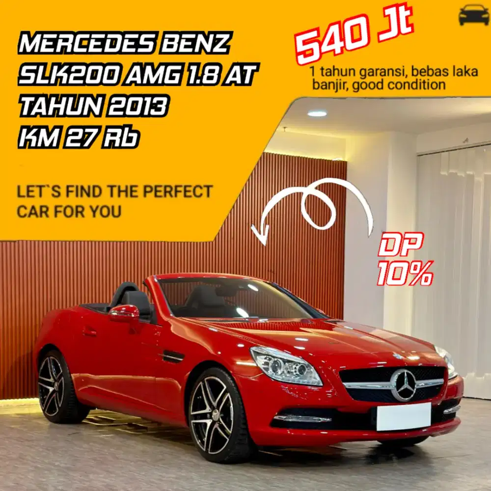 Mercedes Benz SLK200 AMG 1.8 AT Tahun 2013