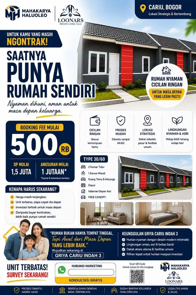 Perumahan Rumah subsidi Murah