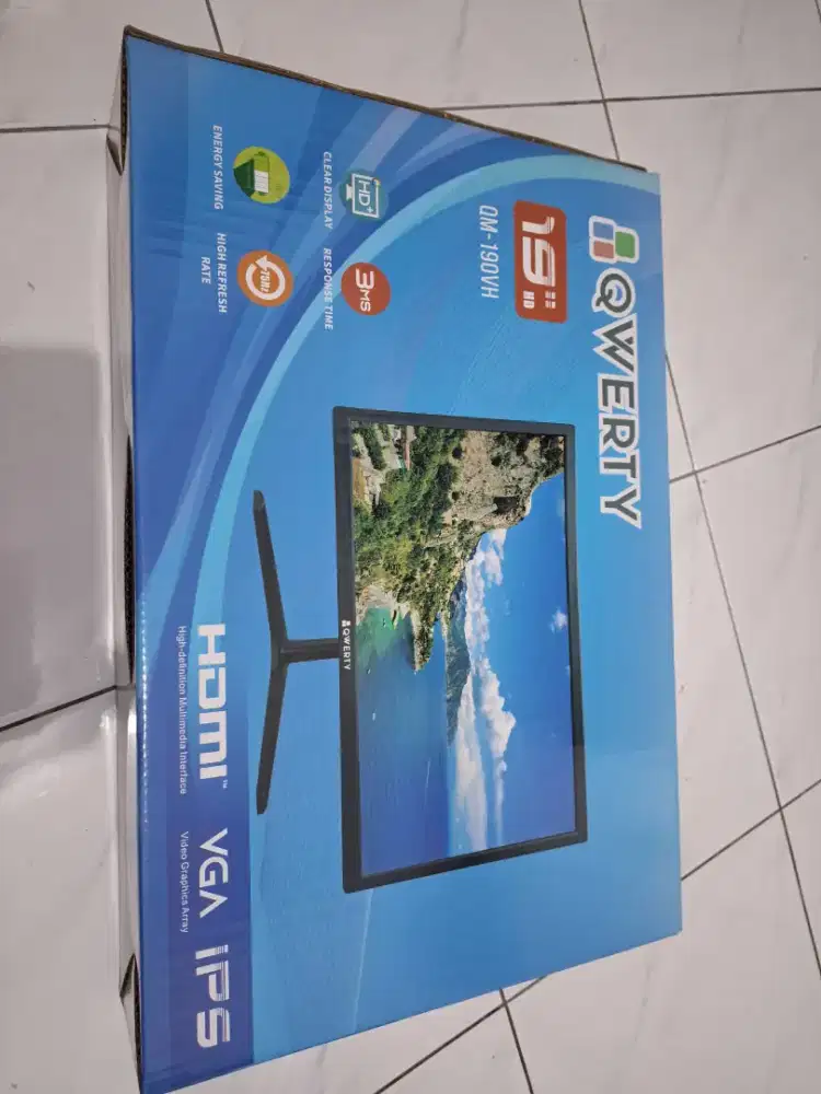 Monitor PC QWERTY 19