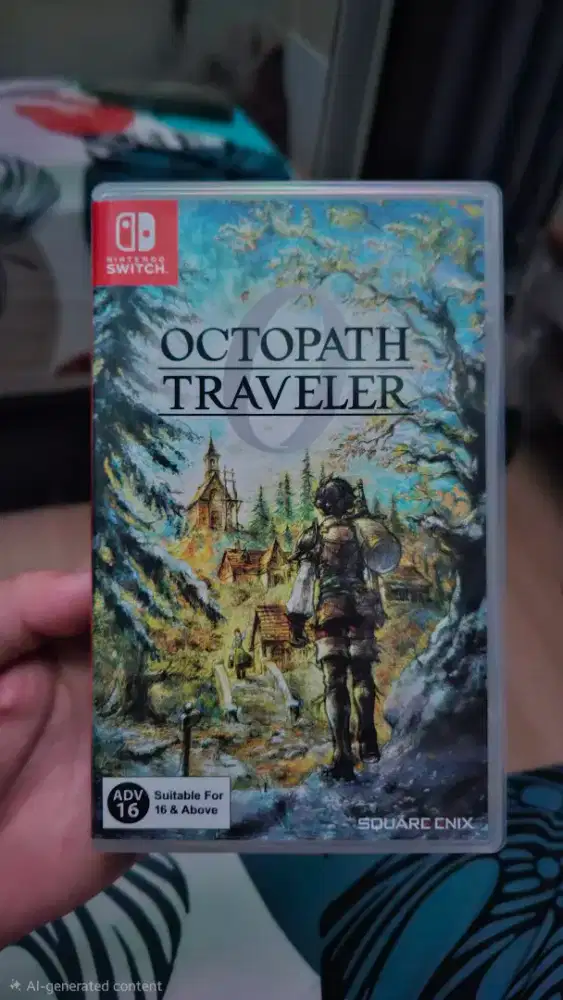 Kaset Octopath Traveler 0 Nintendo Switch