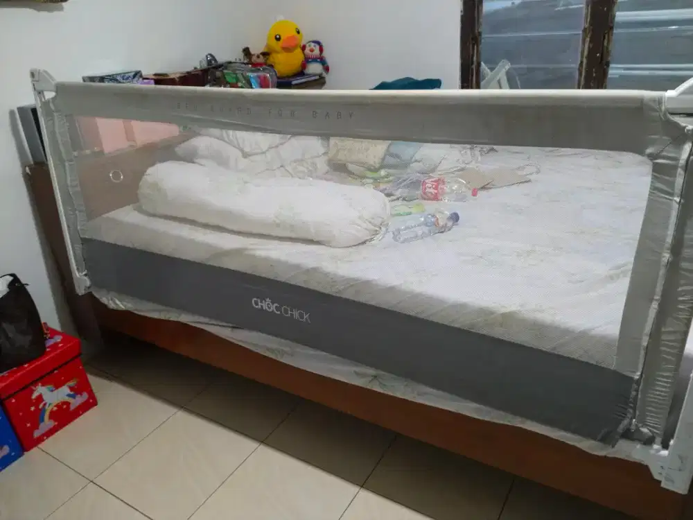 Batas Pagar kasur bayi Bed Rail Bed Fence panjang 2meter tinggi 1meter