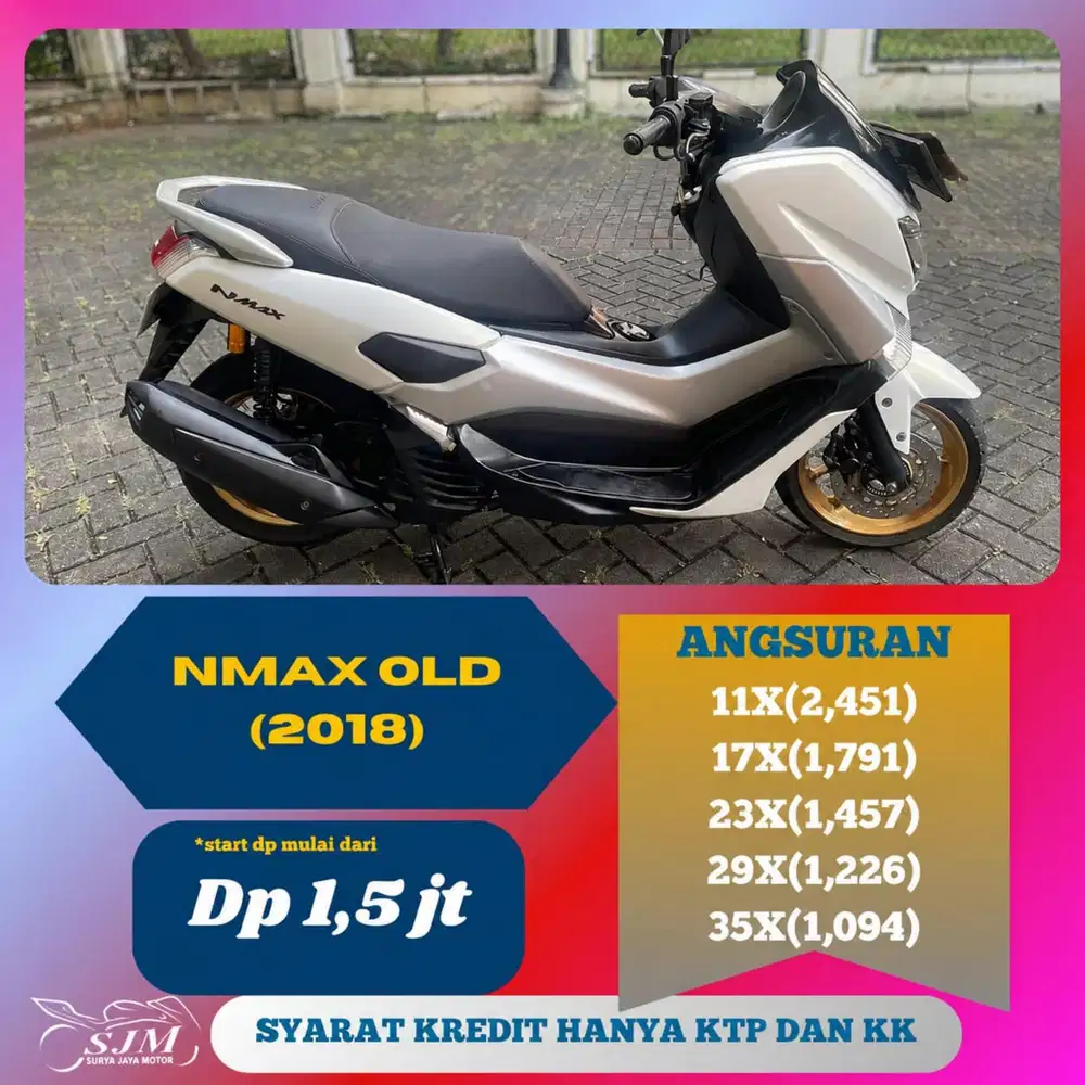 YAMAHA NMAX OLD 2018 MESIN HALUS