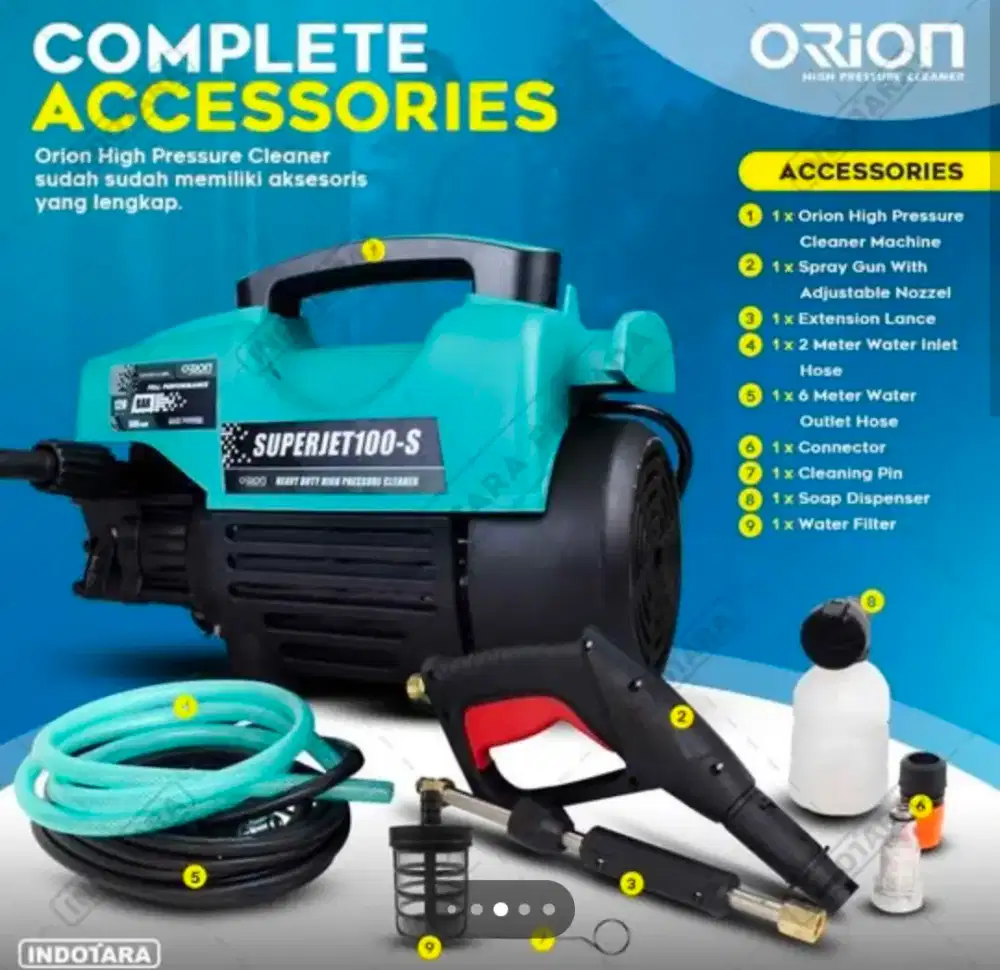 Jual cepat alat steam Orion superjet 100-s baru pakai 3 x